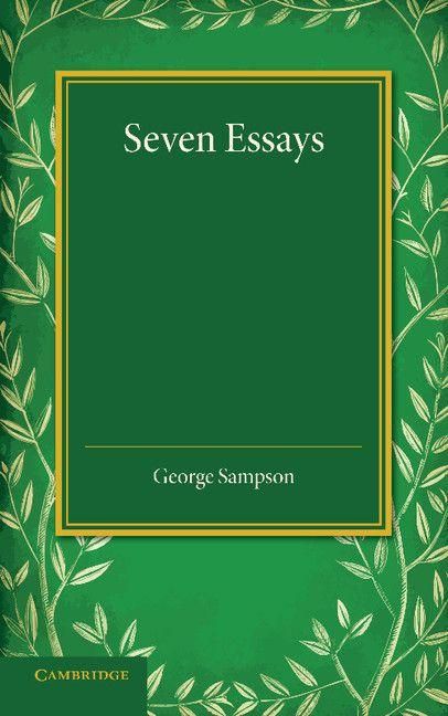 Produktbild: Seven Essays