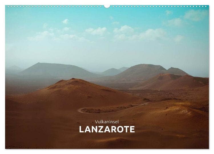 Produktbild: Vulkaninsel &ndash; Lanzarote (Wandkalender 2026 DIN A2 quer), CALVENDO Monatskalender