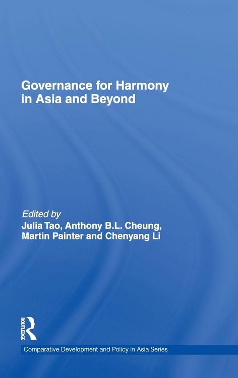 Produktbild: Governance for Harmony in Asia and Beyond