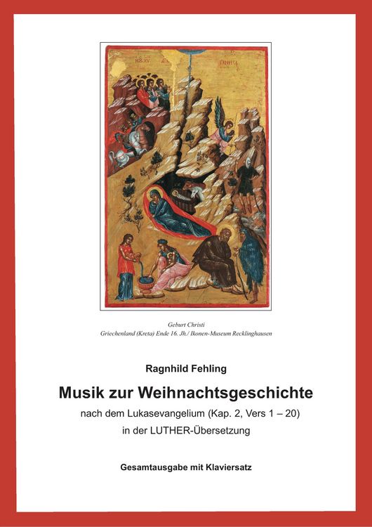 Produktbild: Musik zur Weihnachtsgeschichte nach dem Lukasevangelium (Kap.2,1-20)