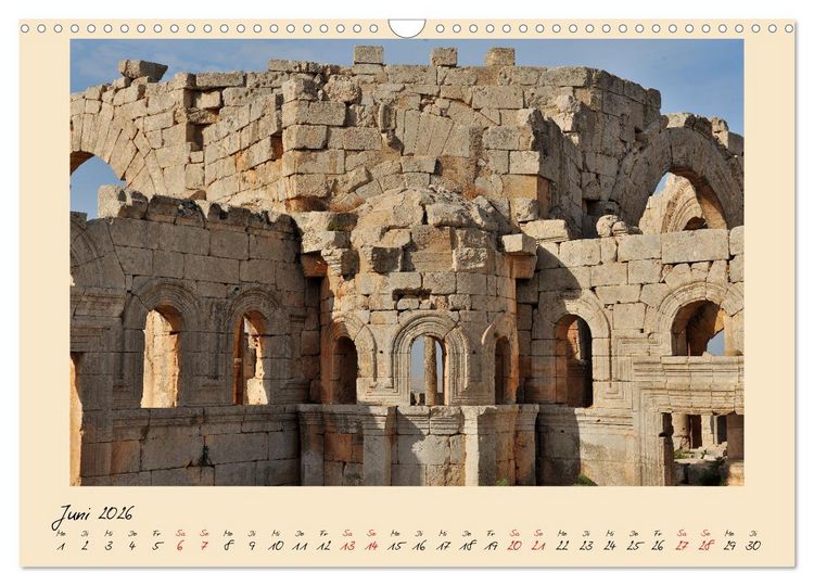 Produktbild: Syrien Erinnerungen Memories Dhikrayat (Wandkalender 2026 DIN A3 quer), CALVENDO Monatskalender