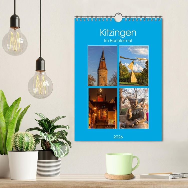 Produktbild: Kitzingen im Hochformat (Wandkalender 2026 DIN A4 hoch), CALVENDO Monatskalender