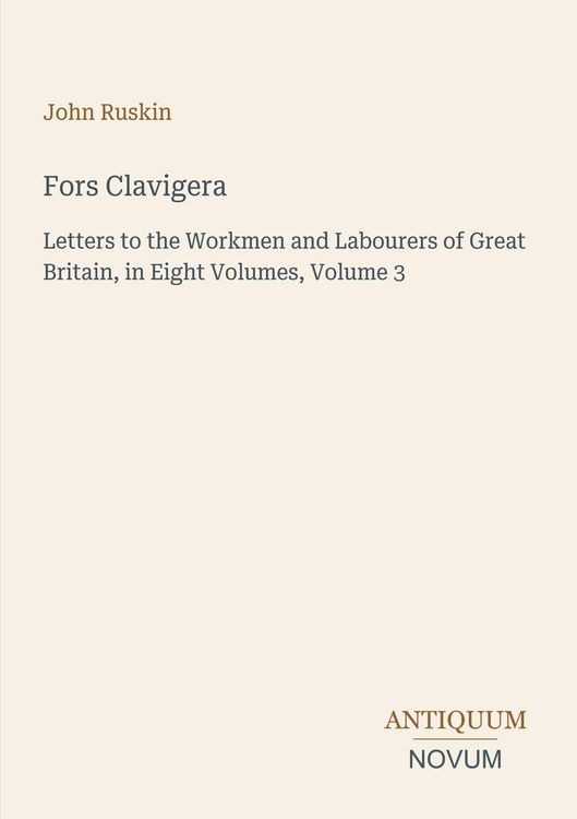 Produktbild: Fors Clavigera