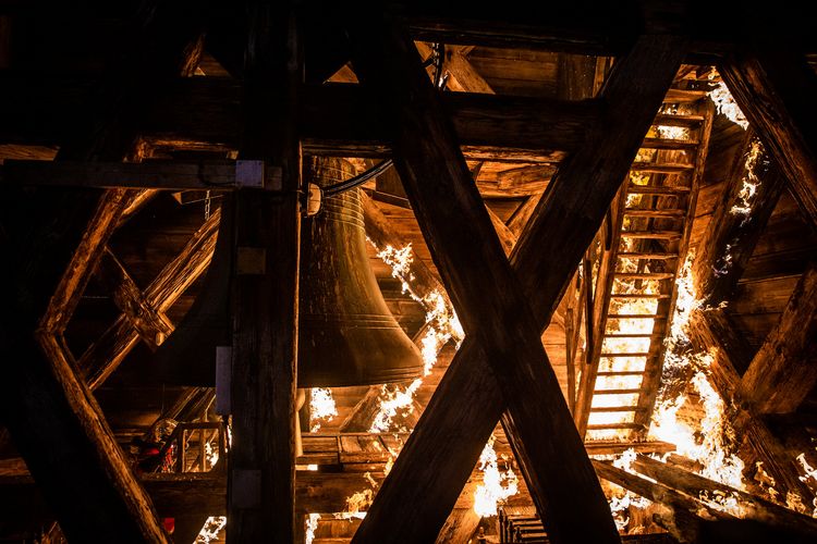 Produktbild: Notre-Dame in Flammen