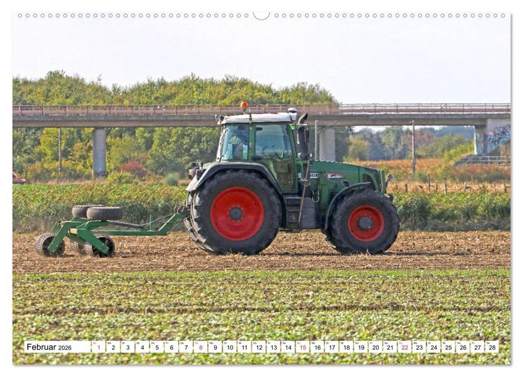 Produktbild: Landmaschinen zum Anfassen nah (hochwertiger Premium Wandkalender 2026 DIN A2 quer), Kunstdruck in Hochglanz