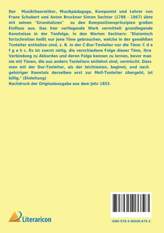 Produktbild: Die Grunds&auml;tze der musikalischen Komposition