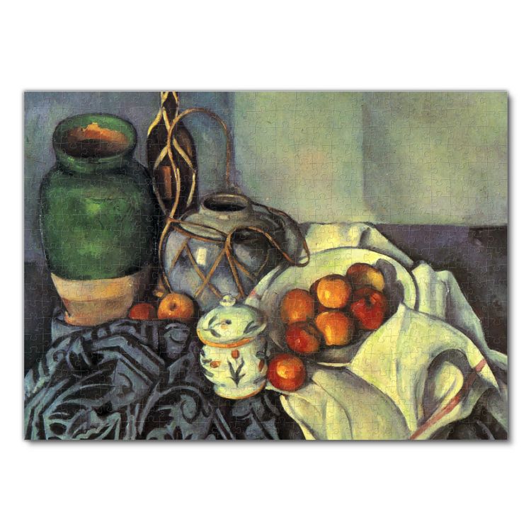 Produktbild: Lais Puzzle Paul C&eacute;zanne - Stilleben mit &Auml;pfeln 500 Teile