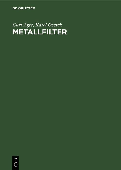 Produktbild: Metallfilter