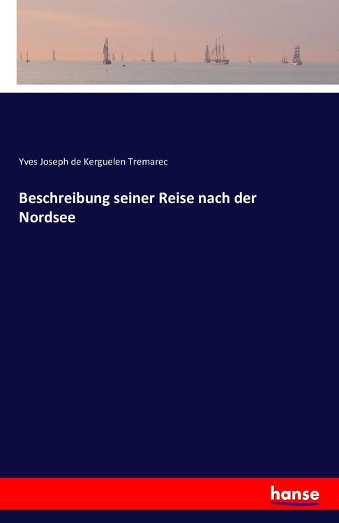Produktbild: Beschreibung seiner Reise nach der Nordsee