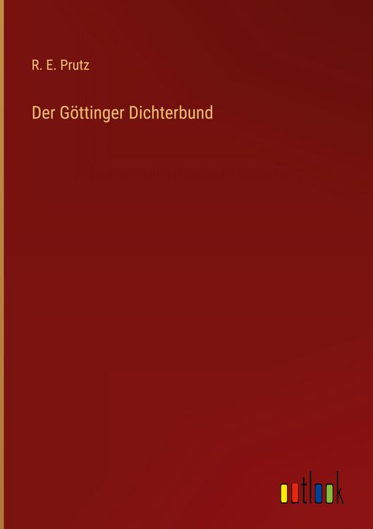 Produktbild: Der G&ouml;ttinger Dichterbund