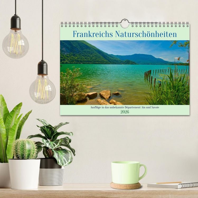 Produktbild: Frankreichs Natursch&ouml;nheiten (Wandkalender 2026 DIN A4 quer), CALVENDO Monatskalender