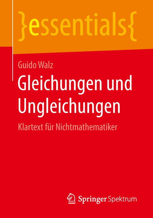 Produktbild: Gleichungen und Ungleichungen