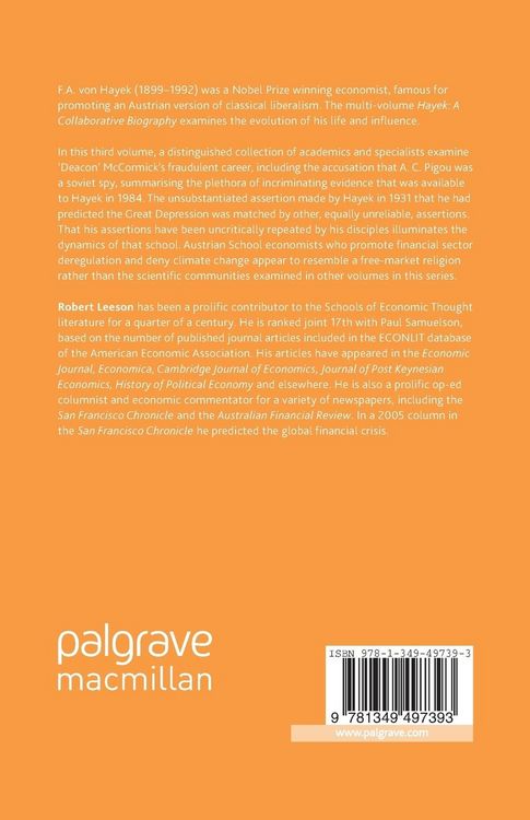 Produktbild: Hayek: A Collaborative Biography