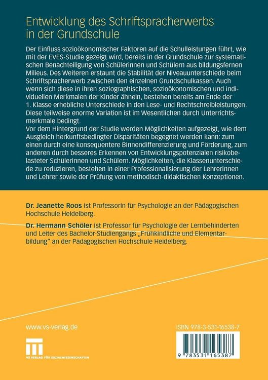 Produktbild: Entwicklung des Schriftspracherwerbs in der Grundschule