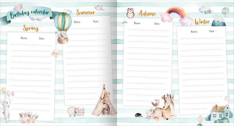 Produktbild: My First Friends &ndash; Watercolour Animals