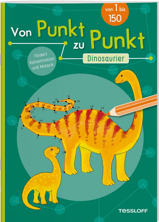 Produktbild: Von Punkt zu Punkt. Dinosaurier