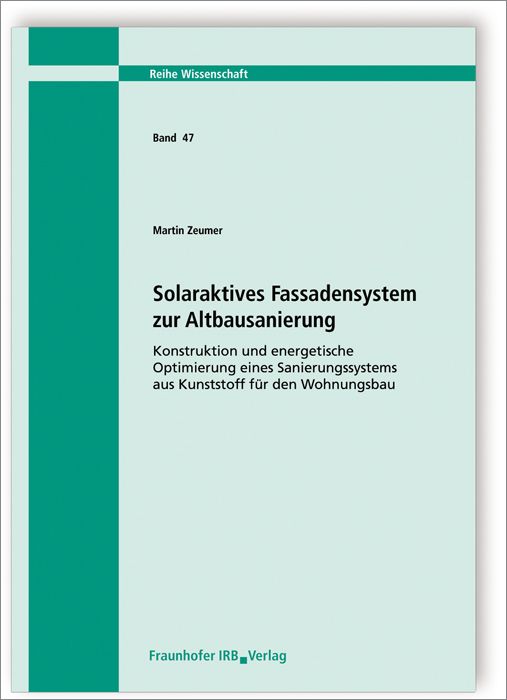 Produktbild: Solaraktives Fassadensystem zur Altbausanierung