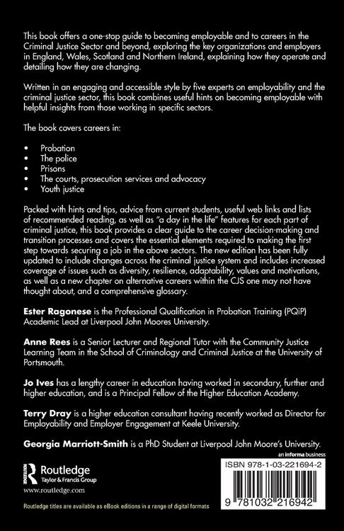 Produktbild: The Routledge Guide to Working in Criminal Justice