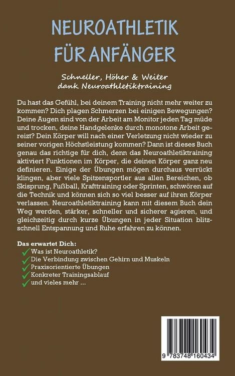Produktbild: Neuroathletik f&uuml;r Anf&auml;nger: Schneller, H&ouml;her & Weiter dank Neuroathletiktraining