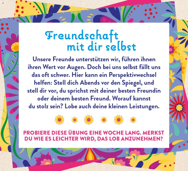 Produktbild: Jede Woche etwas Neues wagen - 50 Impulse f&uuml;r mehr Selbstliebe