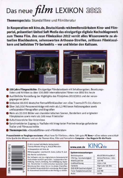 Produktbild: Das neue Filmlexikon 2012