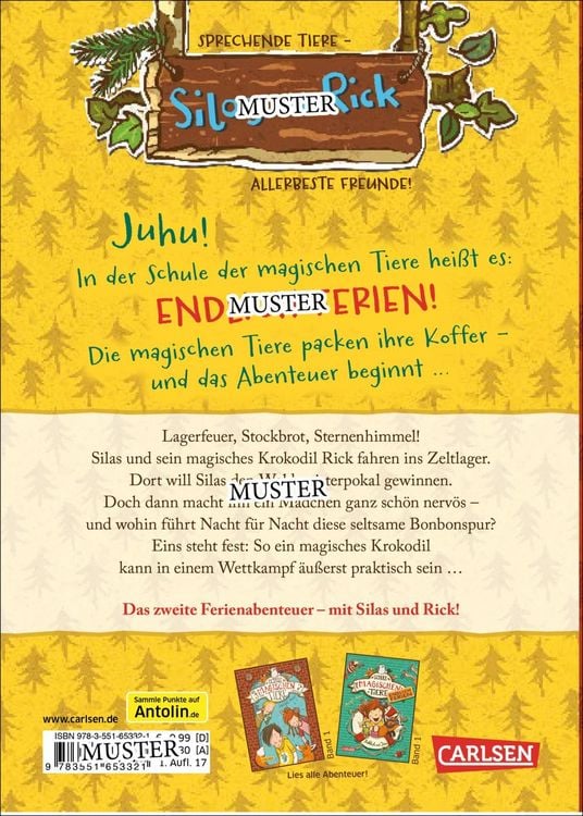 Produktbild: Die Schule der magischen Tiere. Endlich Ferien 3: Henry und Leander