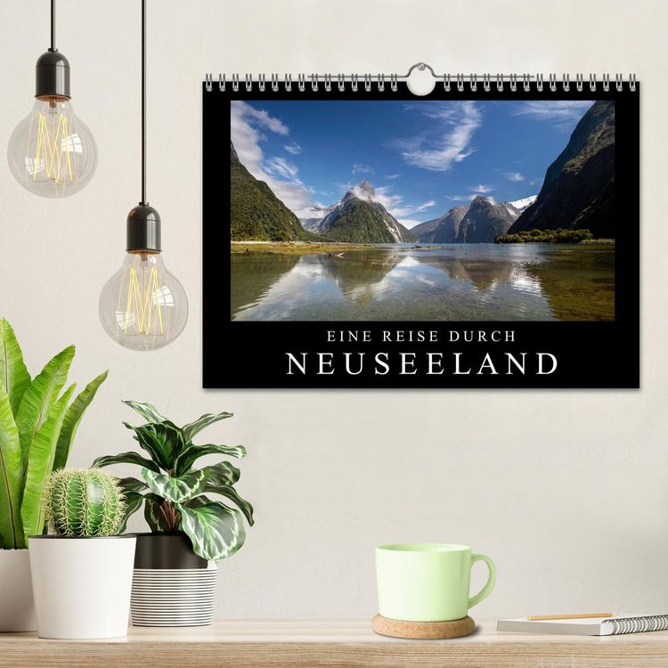 Produktbild: Eine Reise durch Neuseeland (Wandkalender 2026 DIN A4 quer), CALVENDO Monatskalender