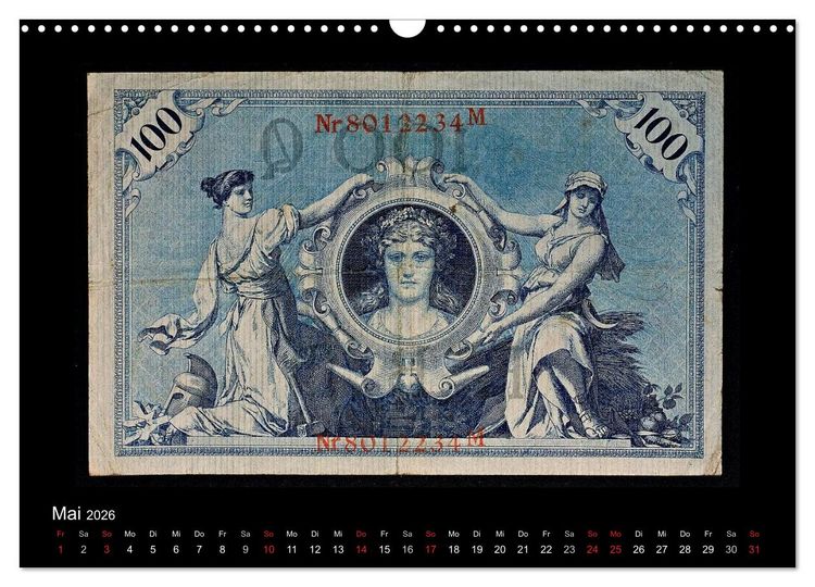 Produktbild: Vergangene Werte (Wandkalender 2026 DIN A3 quer), CALVENDO Monatskalender