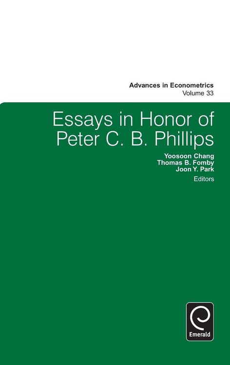 Produktbild: Essays in Honor of Peter C. B. Phillips
