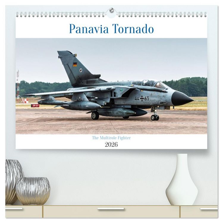 Produktbild: Panavia Tornado - The Multirole Fighter (hochwertiger Premium Wandkalender 2026 DIN A2 quer), Kunstdruck in Hochglanz