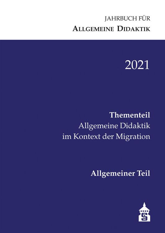 Produktbild: Jahrbuch f&uuml;r Allgemeine Didaktik 2021