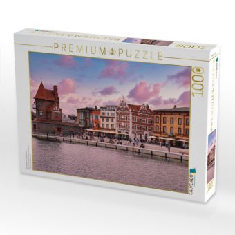 Produktbild: CALVENDO Puzzle Am Hafen von Stralsund | 1000 Teile Lege-Gr&ouml;&szlig;e 64x48cm Foto-Puzzle f&uuml;r gl&uuml;ckliche Stunden