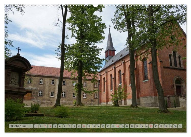 Produktbild: Das Eichsfeld - idyllisch, historisch, wundersch&ouml;n (Wandkalender 2026 DIN A2 quer), CALVENDO Monatskalender
