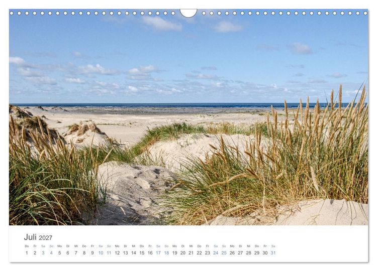 Produktbild: S&oslash;nderjylland - D&auml;nemarks S&uuml;den (Wandkalender 2027 DIN A3 quer), CALVENDO Monatskalender