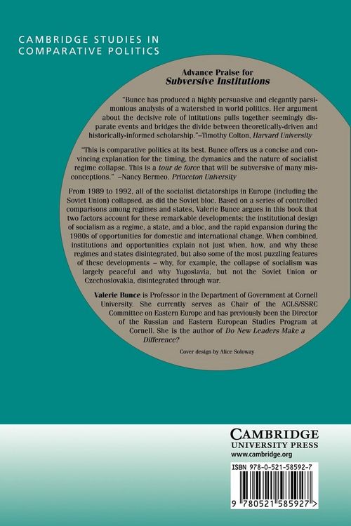 Produktbild: Subversive Institutions