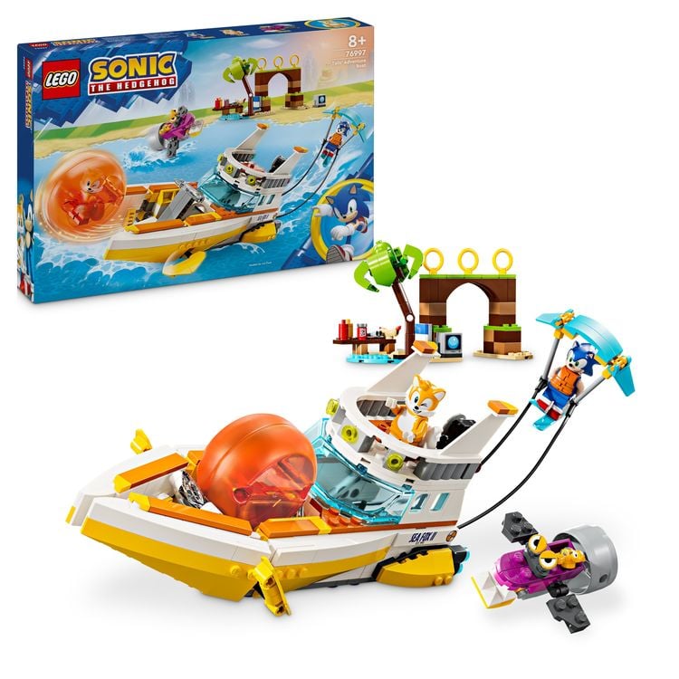 Produktbild: LEGO Sonic the Hedgehog Tails’ Abenteuerboot, Videospiel-Spielzeug 76997