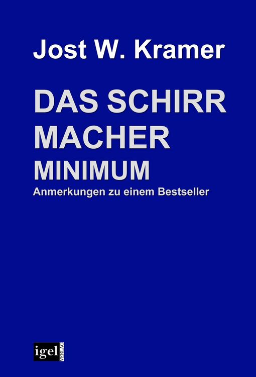 Produktbild: Das Schirrmacher Minimum