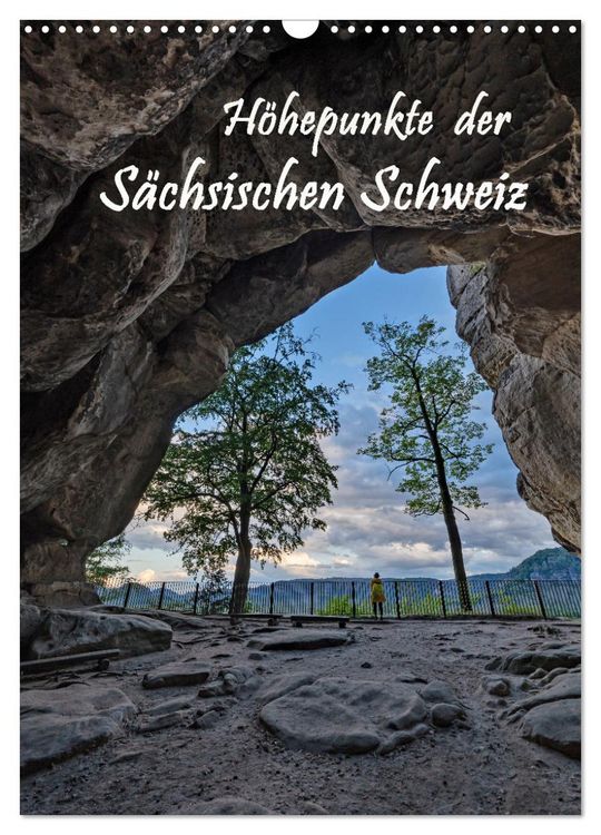 Produktbild: H&ouml;hepunkte der S&auml;chsischen Schweiz (Wandkalender 2026 DIN A3 hoch), CALVENDO Monatskalender