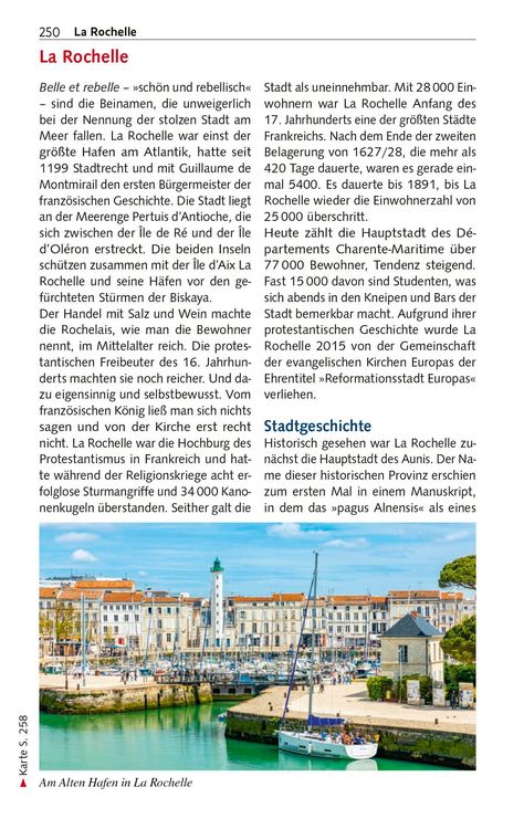 Produktbild: TRESCHER Reisef&uuml;hrer Franz&ouml;sische Atlantikk&uuml;ste - Poitou