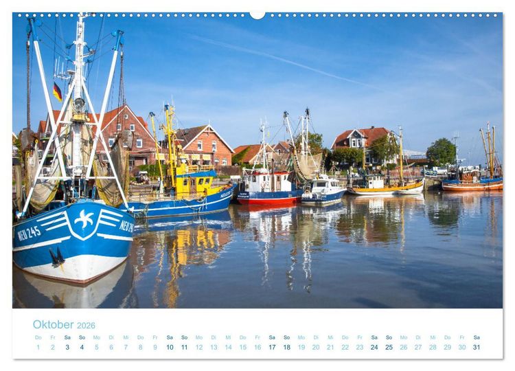 Produktbild: Mehr Nordsee (Wandkalender 2026 DIN A2 quer), CALVENDO Monatskalender