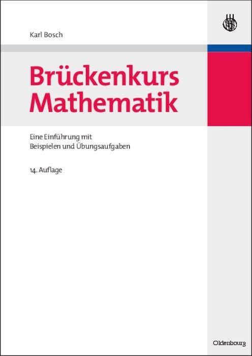 Produktbild: Br&uuml;ckenkurs Mathematik