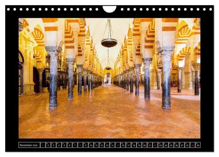Produktbild: Andalusien - Die Seele Spaniens (Wandkalender 2026 DIN A4 quer), CALVENDO Monatskalender