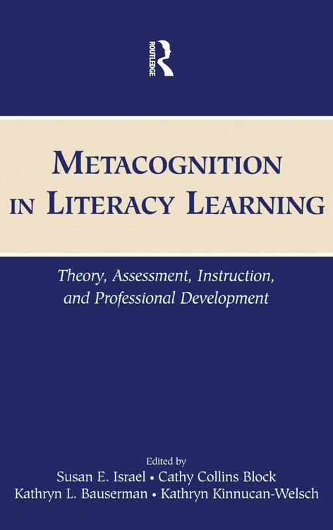 Produktbild: Metacognition in Literacy Learning