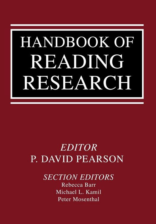 Produktbild: Handbook of Reading Research