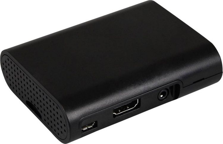 Produktbild: Joy-it RB-CASE+04B SBC-Geh&auml;use Passend f&uuml;r (Entwicklungskits): Raspberry Pi&reg; Schwarz
