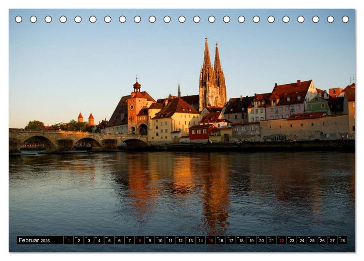 Produktbild: MEIN DEUTSCHLAND (Tischkalender 2026 DIN A5 quer), CALVENDO Monatskalender