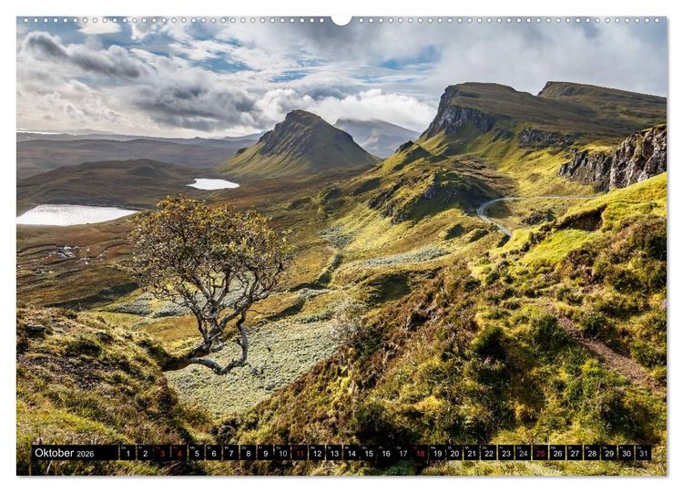 Produktbild: Schottland Farben und Licht (hochwertiger Premium Wandkalender 2026 DIN A2 quer), Kunstdruck in Hochglanz