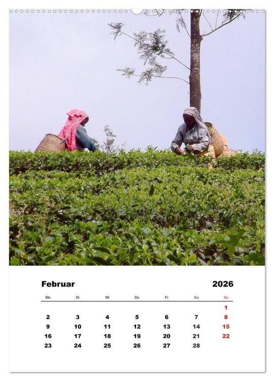 Produktbild: In Kerala (hochwertiger Premium Wandkalender 2026 DIN A2 hoch), Kunstdruck in Hochglanz