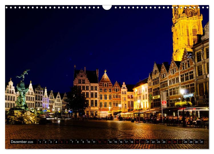 Produktbild: Belgien - traumhaft sch&ouml;n! (Wandkalender 2026 DIN A3 quer), CALVENDO Monatskalender