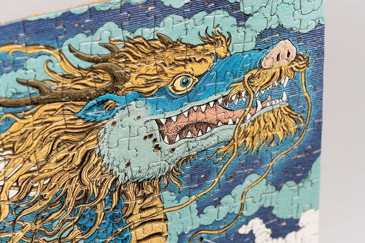 Produktbild: Die H&uuml;terin der Drachen Puzzle